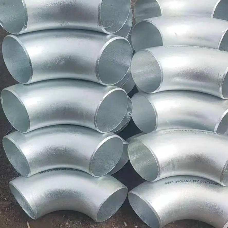 2 Inch 90 Degree Long Radius 1.5D Aluminum Elbow Sch40 Joint Fittings Pipe Tubes Made Durable 6061 6063 Aluminum Pipe Sizes