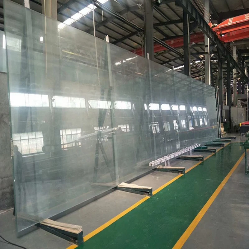 Proper Price Top Quality Milky White Clear Glass Sheet 6.38 8.38 10.38 12.38 mm Thick Laminated Tempered Glass For Build