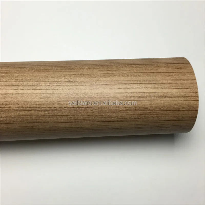 Best Quality Teak PVC Wood Vinyl Film For Floor Furniture Car Interior