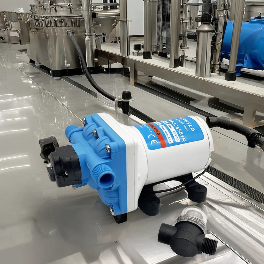 Singflo  12V water PUMP  55psi  With male thread High quality pumping  water for rv and caravan use