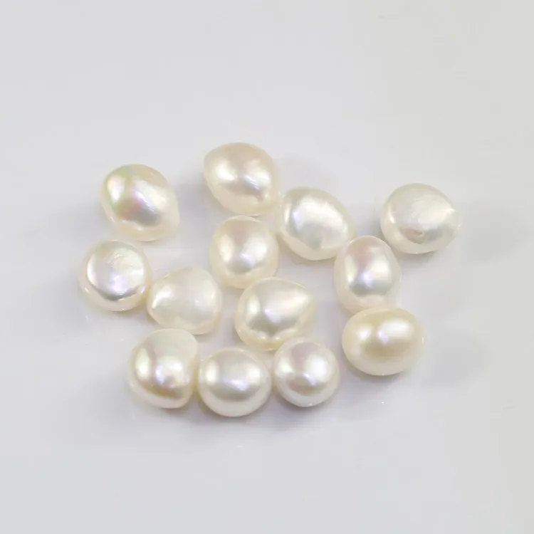 12-13mm AAA baroque loose pearl river cultured pearl farm supplier manufacturers half drilled large baroque pearls