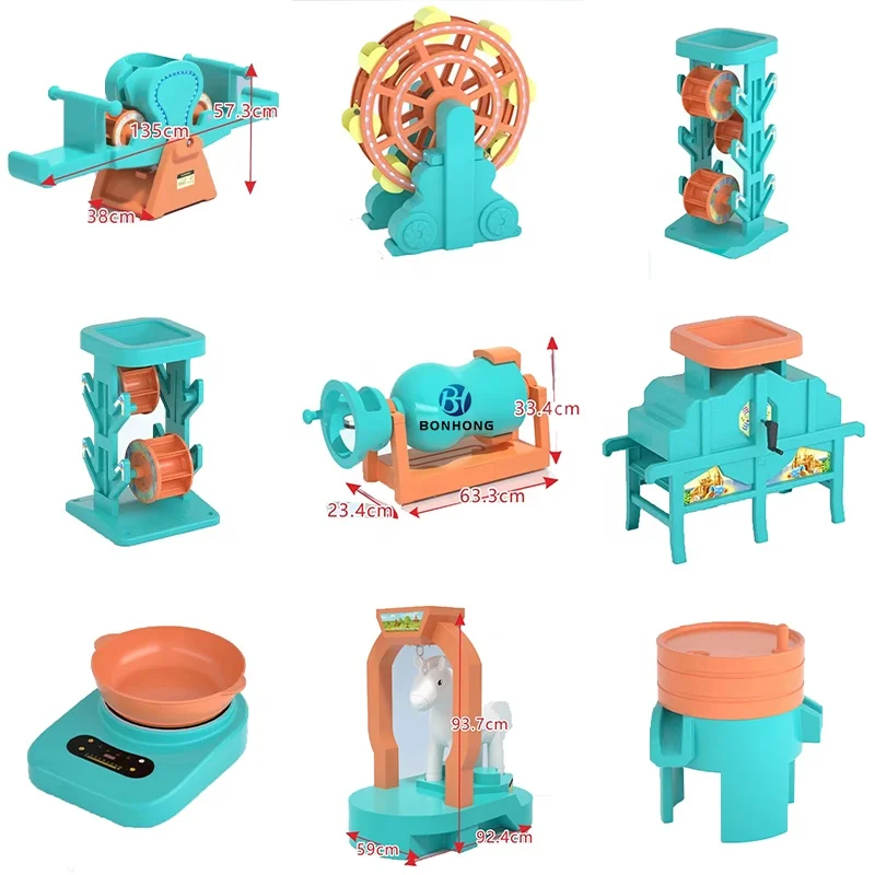 Bonhong Wholesale Large Size Sand Toys Set Sand Tool Set Toy Beach Indoor Outdoor Sand Playground Area For Kids