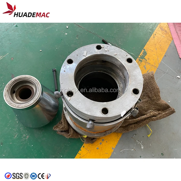 PVC-U silencing drain pipe with hollow wall inner spiral-ribbing plastic extruder machine