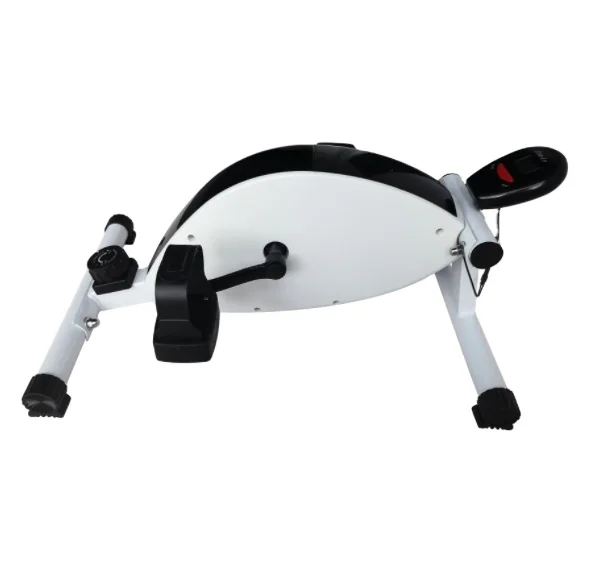 Under Desk Bike Pedal Exerciser - Foot Exercise Cycle for Sitting with LCD Display - Mini Stationary Peddler