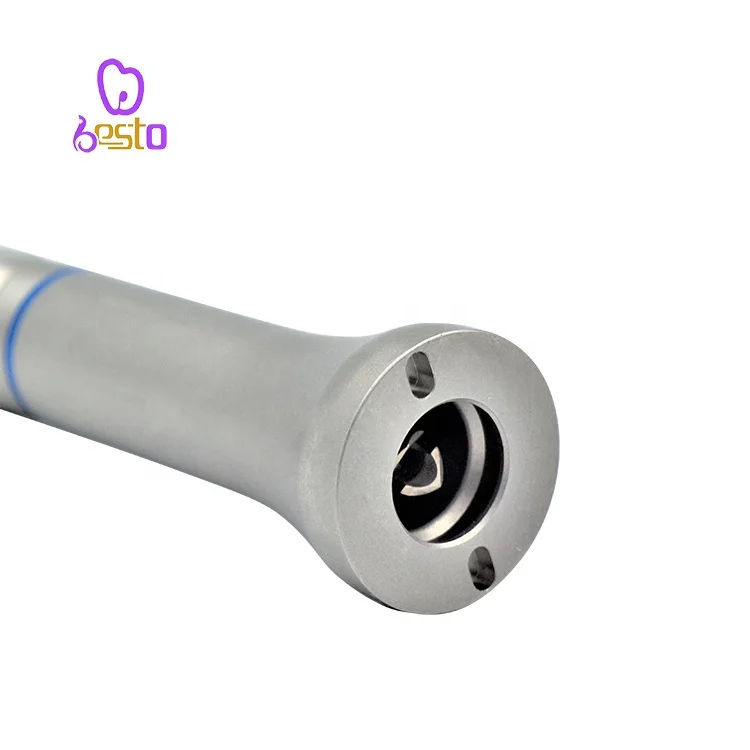 Dental 20 Degree Surgery Straight Handpiece Dental Low Speed Implant Handpiece Stainless Steel Body Dentistry Equipment