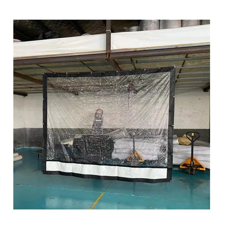 Наружные водонепроницаемые прозрачные Занавески Из ПВХ/ТПУ для внутреннего дворика и Мойки автомобиля промышленные пластиковые занавески