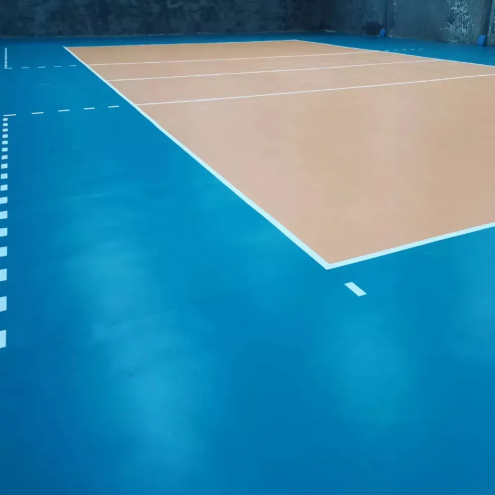 Best Price Waterproof PVC Vinyl Flooring Mat Modern Design Indoor Fitness Basketball Court Wood Style Glue Installation Foam Gym