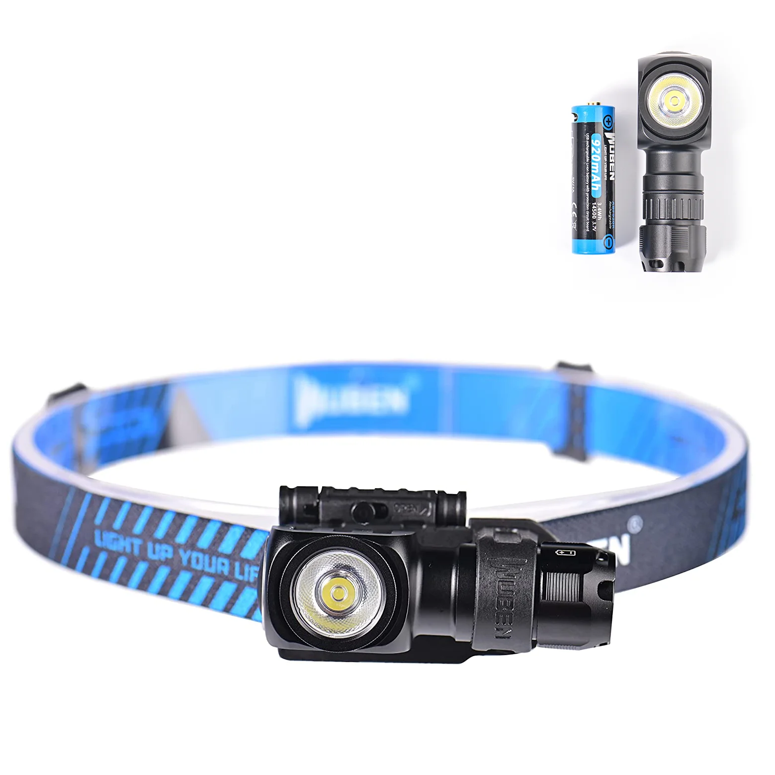 WUBEN H5 head torch Fishing Running USB Multifunctional Rechargeable Flashlight Headlamp