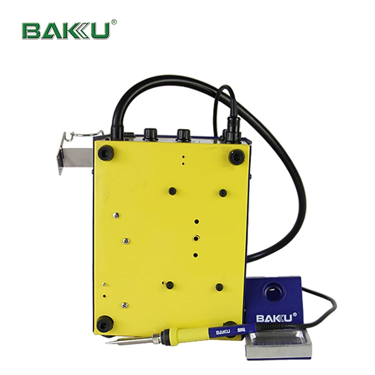 
BAKU BK-702L 2 in 1 electronics SMD soldering rework desoldering station for laptop motherboard 