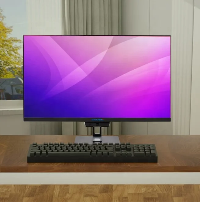 21.5inch High Quality Built-In Battery Desktop Monoblock Gaming Computer with Webcam Business All in One PC