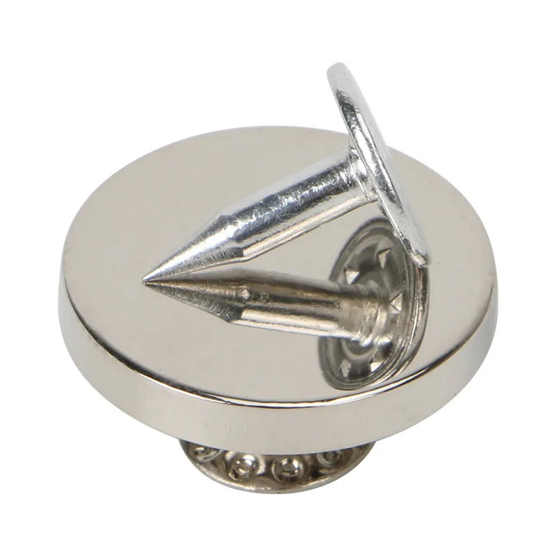 Wholesale Metal Snap Buttons For Jacket Jeans Coat Flat Face Zine-alloy Press Jeans Smooth Sliver Gold Shank Buttons