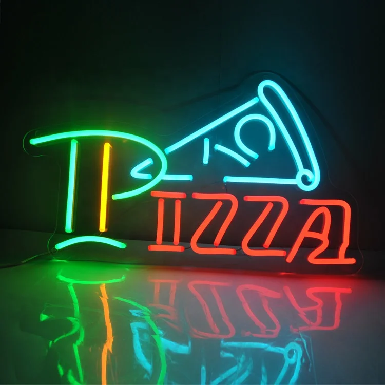Письмо подвесные огни пицца неоновая вывеска магазин неоновых вывесок