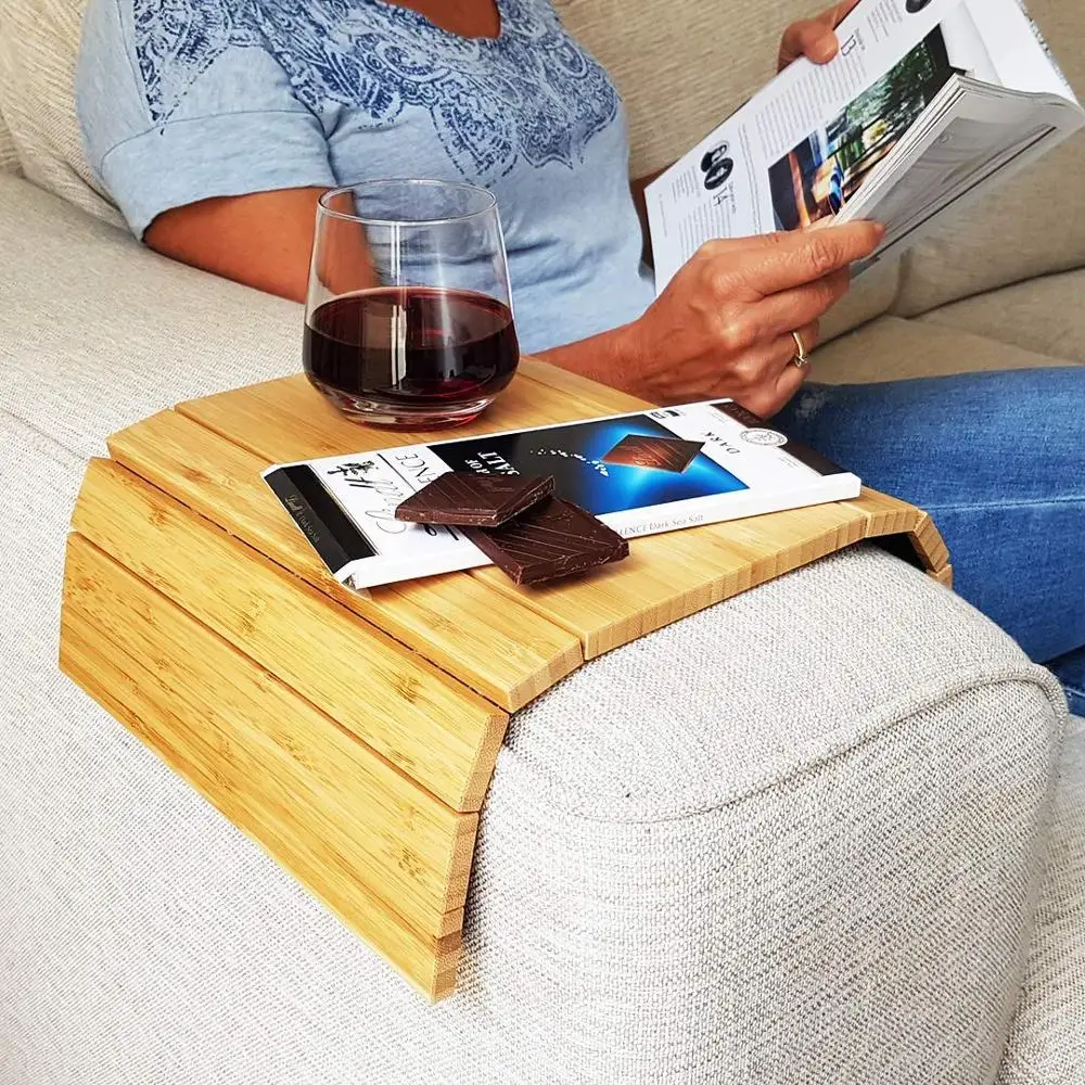 Просто бамбуковый подлокотник для дивана винтажный кресла