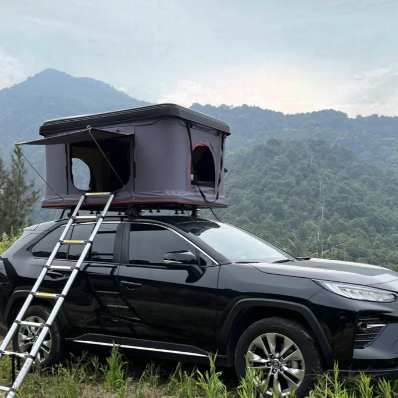 2024 Factory Supply Outdoor 4x4 SUV Car Camping Rooftop Tent  ABS Hard Shell Roof Top Tent