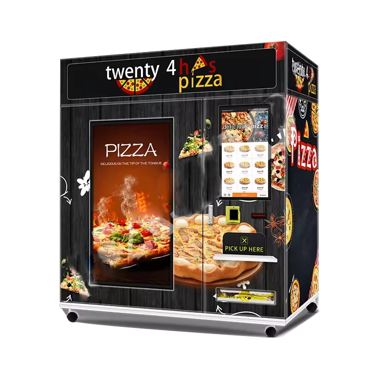 Hot food pizza vending machine made in China