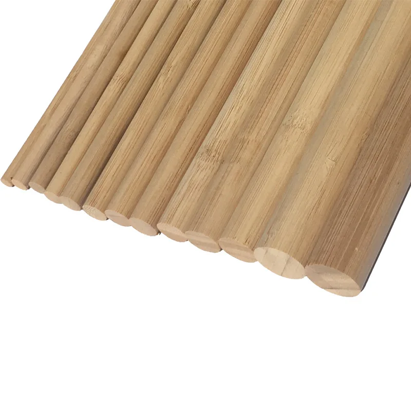 
Durable Indoor Sports Body Shaping Posture Correction Bamboo Bar Wooden Round Yoga Sticks Stretch Tool 