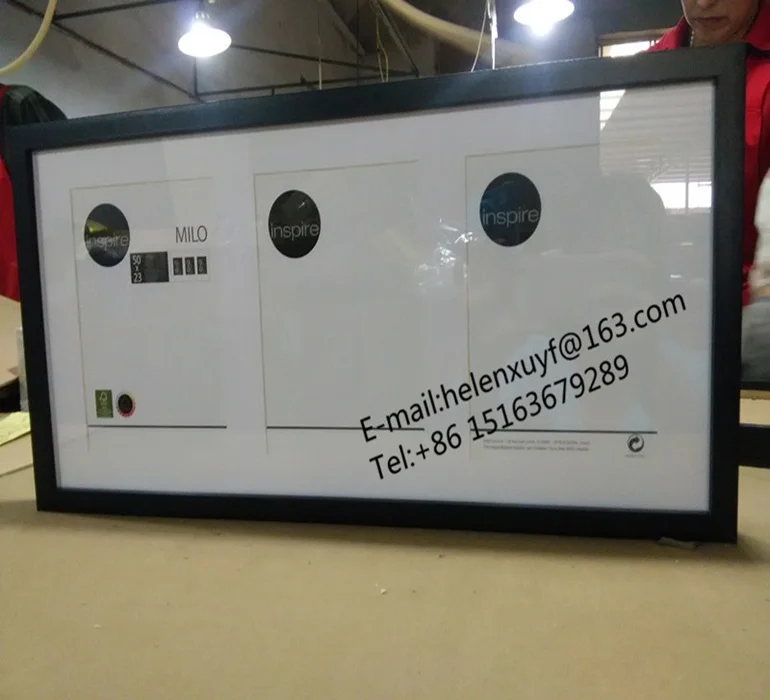 Wholesale Simple Classic Wood Table Top Wall Mounted A1 A2 A3 A4 Certificate MDF Wood Photo Frame for Poster