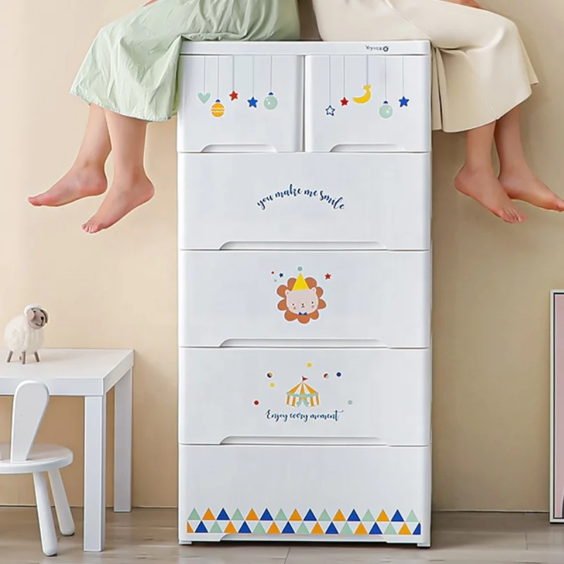 Haixing ящики для хранения 5 уровней современный пластиковый ящик в гостиную шкаф-Органайзер