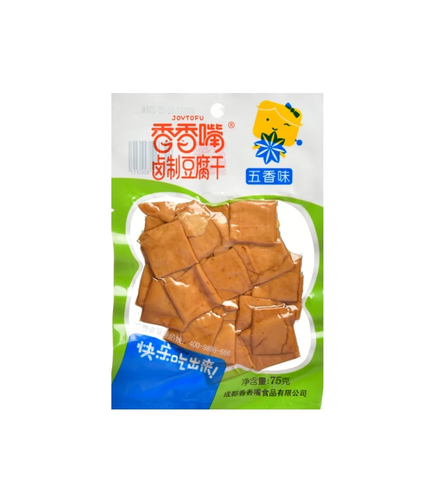 Factory wholesale original spicy pickled pepper flavor cheap dried tofu snacks