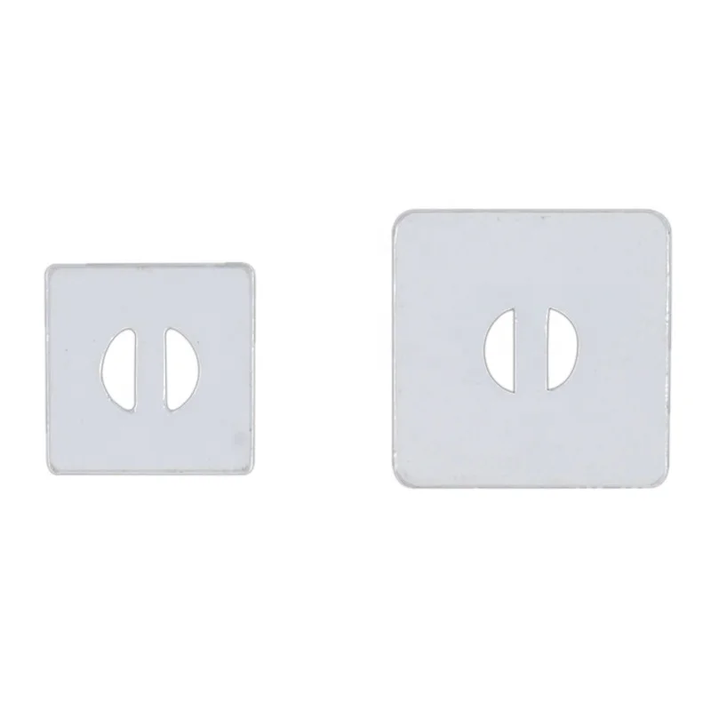 curtain accessory square shaped uncoated lead weight