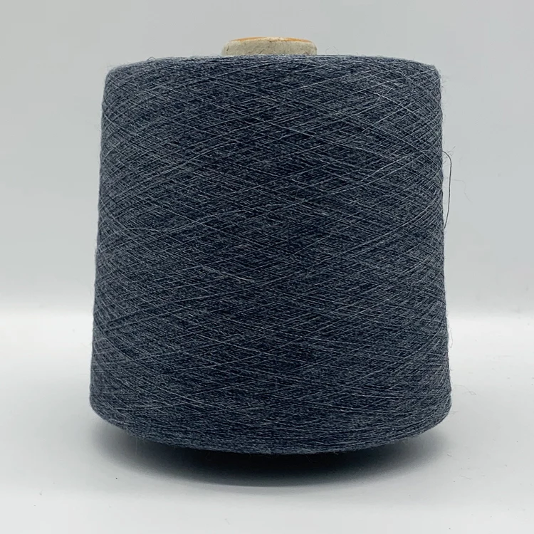 Eco-friendly Factory Direct Supply Melange Yarn 100% Ramie Yarn for Knitting and Weaving