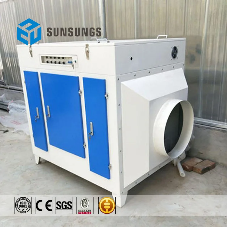 china factory uv photolysis oxidation deodorizing equipment/waste gas treatment gas disposal