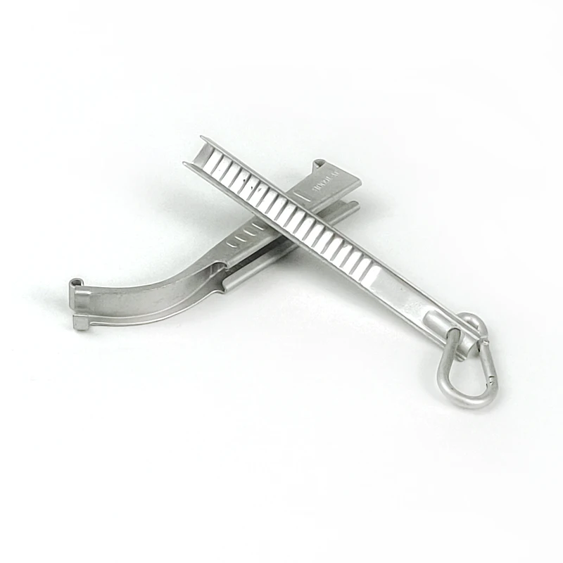 Волоконно-оптический кабельный фитинг Анкерные зажимы зажим из нержавеющей стали для плоского кабельного