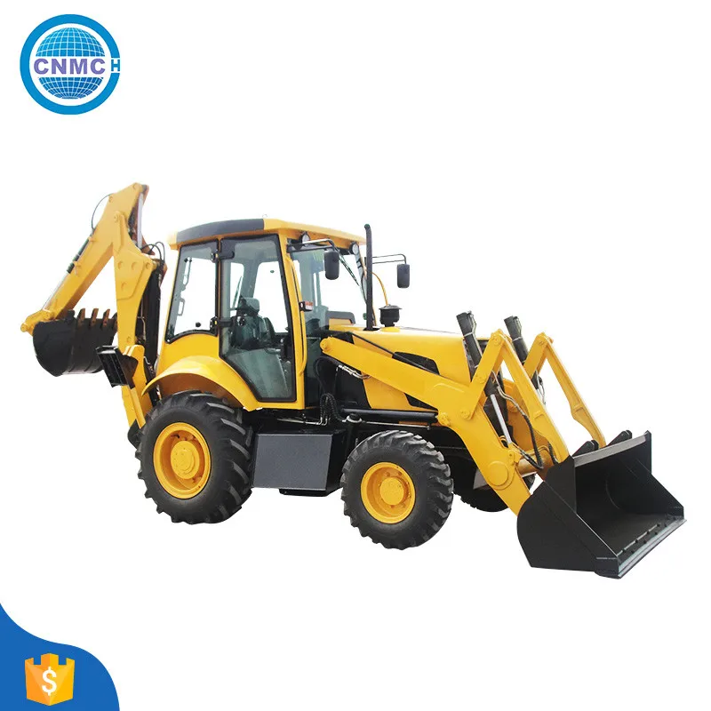 Китайский фронтальный погрузчик экскаватор 4WD на продажу