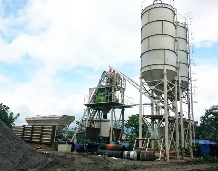 XCMG Manufacturer Second Hand HZS120 China 120m3 Concrete Batching Plant Price