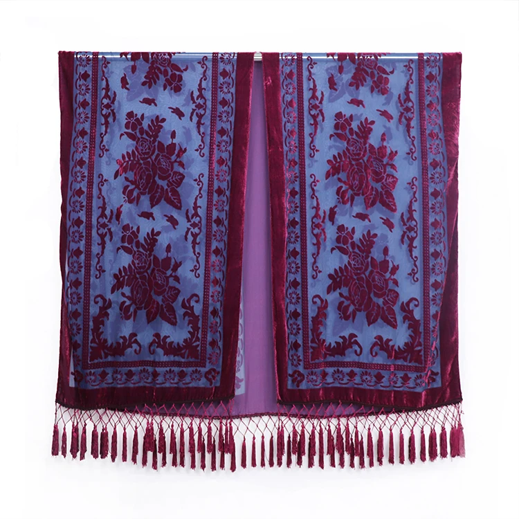 
Ladies Soild Burnout velvet kimono women cover up autumn ruana free people kimonos female blouse 