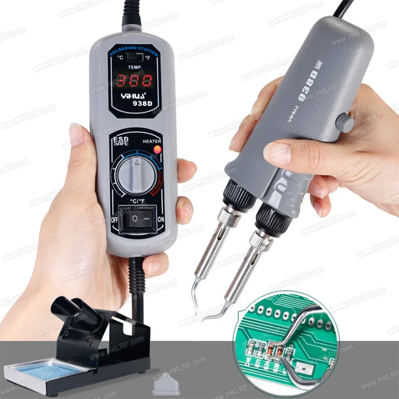938D Portable Tweezers Soldering Iron Station YIHUA  Soldering Iron Station Welding Tool