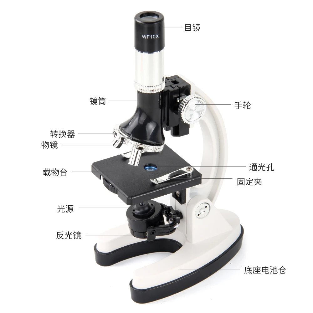 Premium Educational Toys Microscope for Kids High Quality Microscope Toy Set High Simulation Microscope Tool Kit