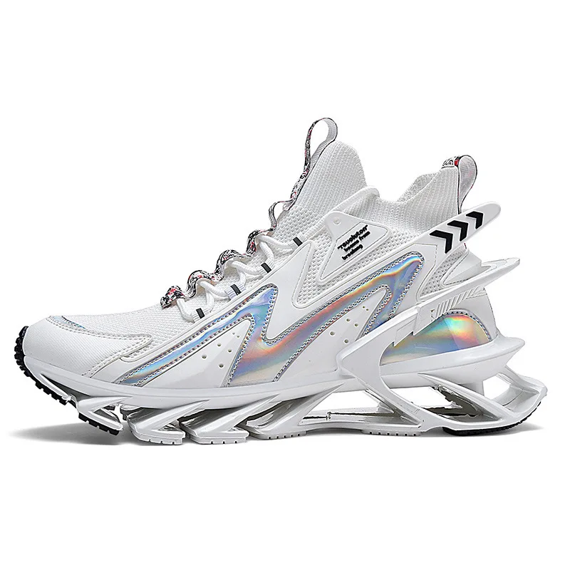 2022 Men Sneakers Blade Running Basketball  Shoes Men Footwear Trainer Fashion Male Casual White Shoes For Men