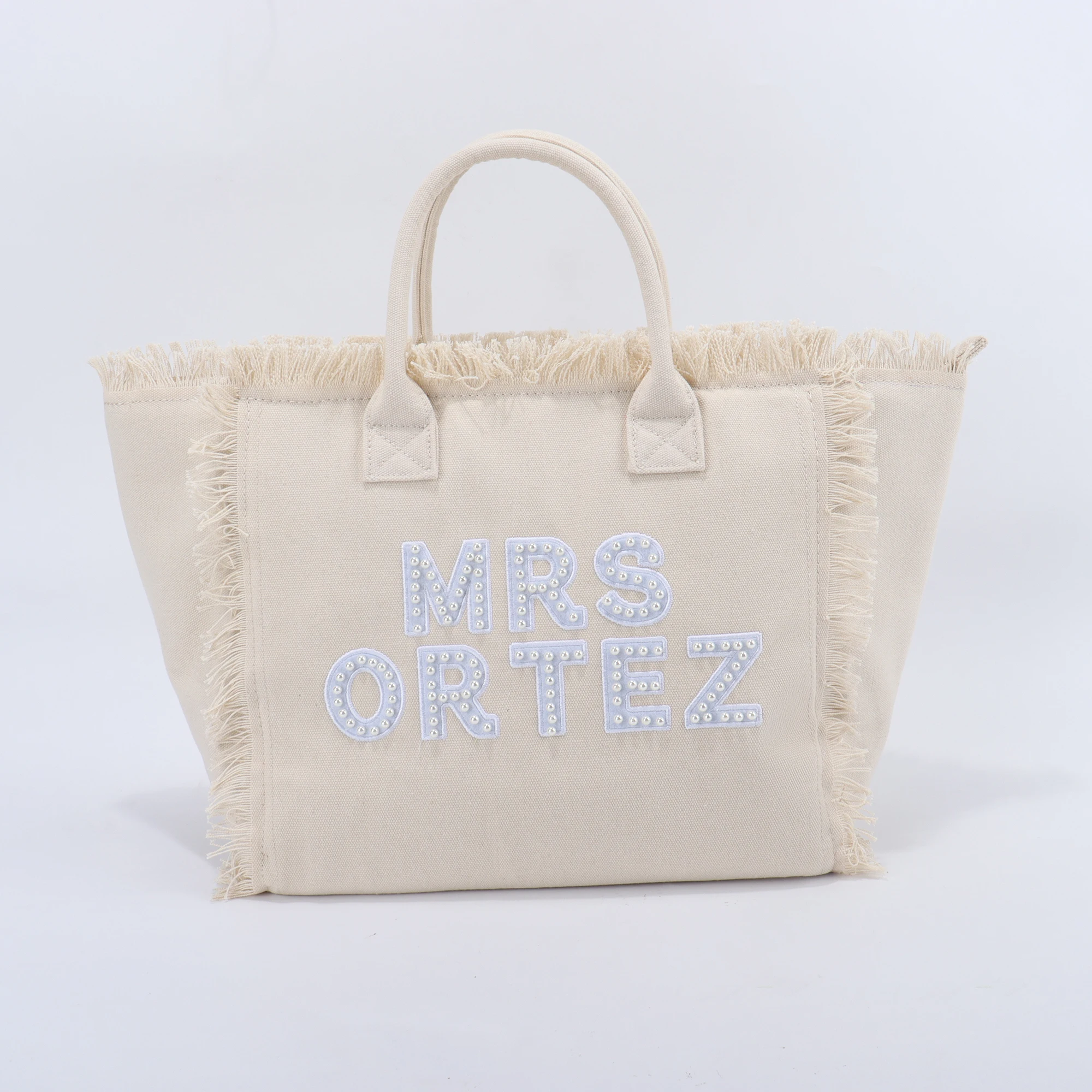 Free Shipping Candy Color  Women Handbag with Zipper Pocket Beach Tassel Fringe Large Travel Canvas Tote Bag bride tote bag