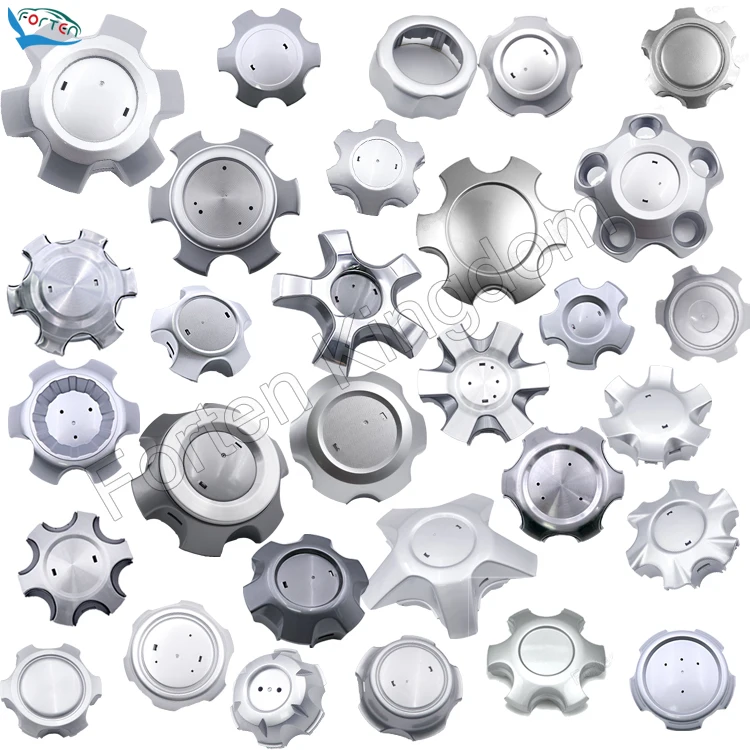 Customized ABS Plastic Sliver Wheel Cover Center Cap Wheel Hubcap Wheel Center Cup Hub Cap For Hilux Fortuner Land Cruiser