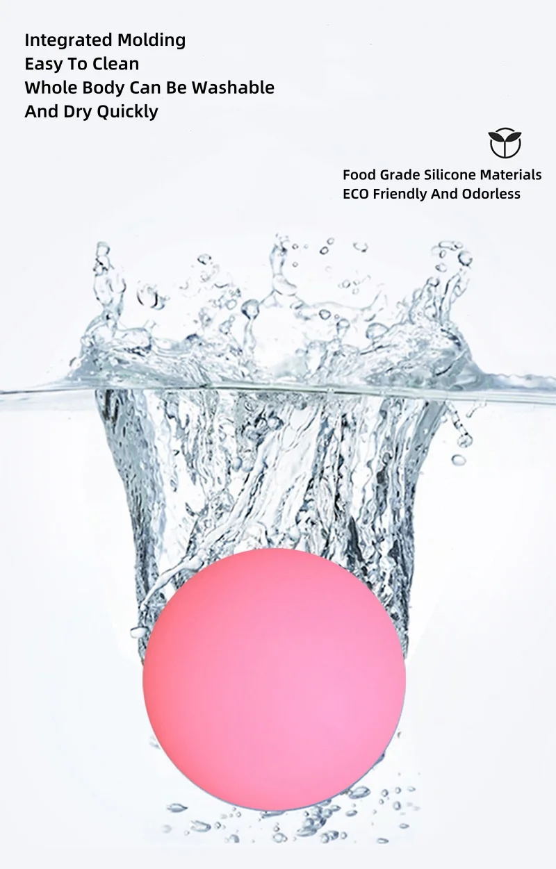 Wholesale Customized Logo Eco-Friendly Silicone Massage Ball Set Private Label Sports & Entertainment Physical Therapy Product