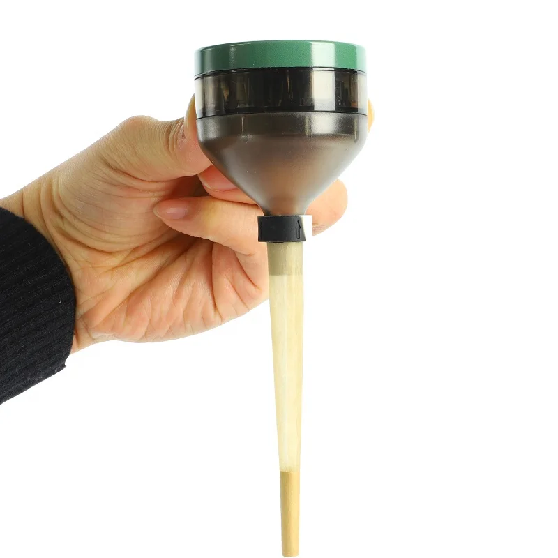 UKETA Wholesale DIY Custom Cone Rolling Paper Cones Maker Kit rolled Paper Cone Making Machine Included Grinder And Funnel