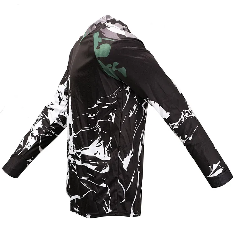 Customized cycling mountain bike jersey long sleeve MTB downhill wear quick dry factory offer