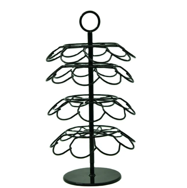 Rotating Nespresso  Dolce gusto 4 layer Coffee capsule holder ,32pcs coffee pod holder