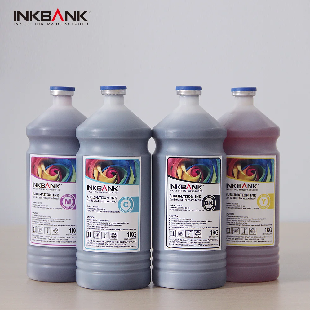 Bulk ink  RZ1920 RZ1963 Heat Transfer  printing  sublimation ink Used for epson 4720 i3200 DX5 DX7