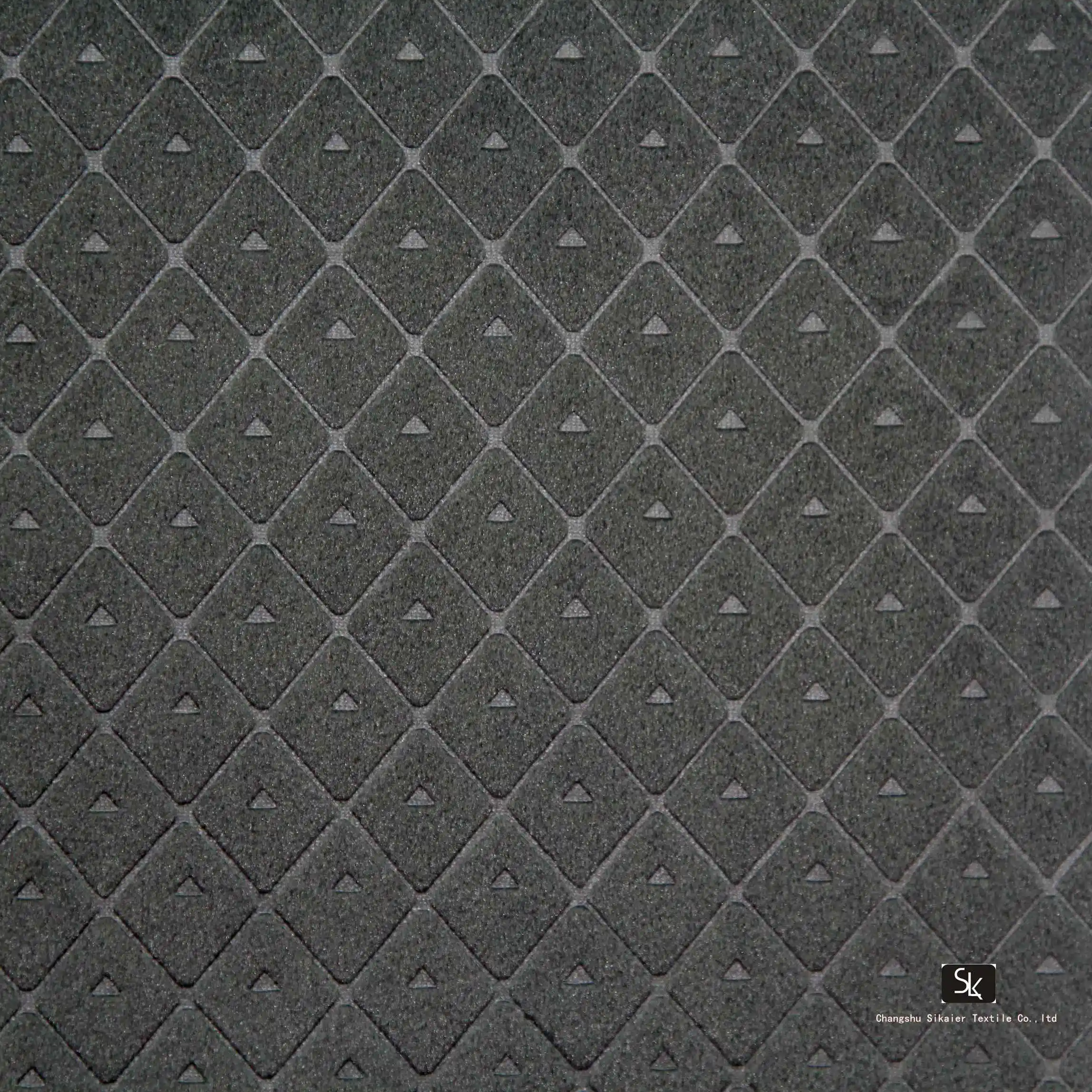 Автомобильная жаккардовая ткань с глубоким тиснением