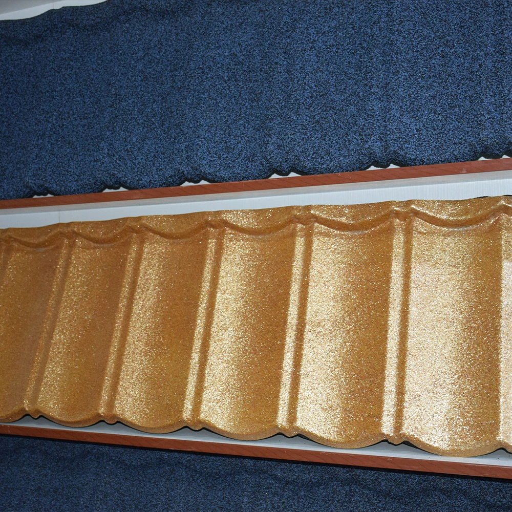 Newest building construction materials for house roof color stone coated metal roof roofing tiles