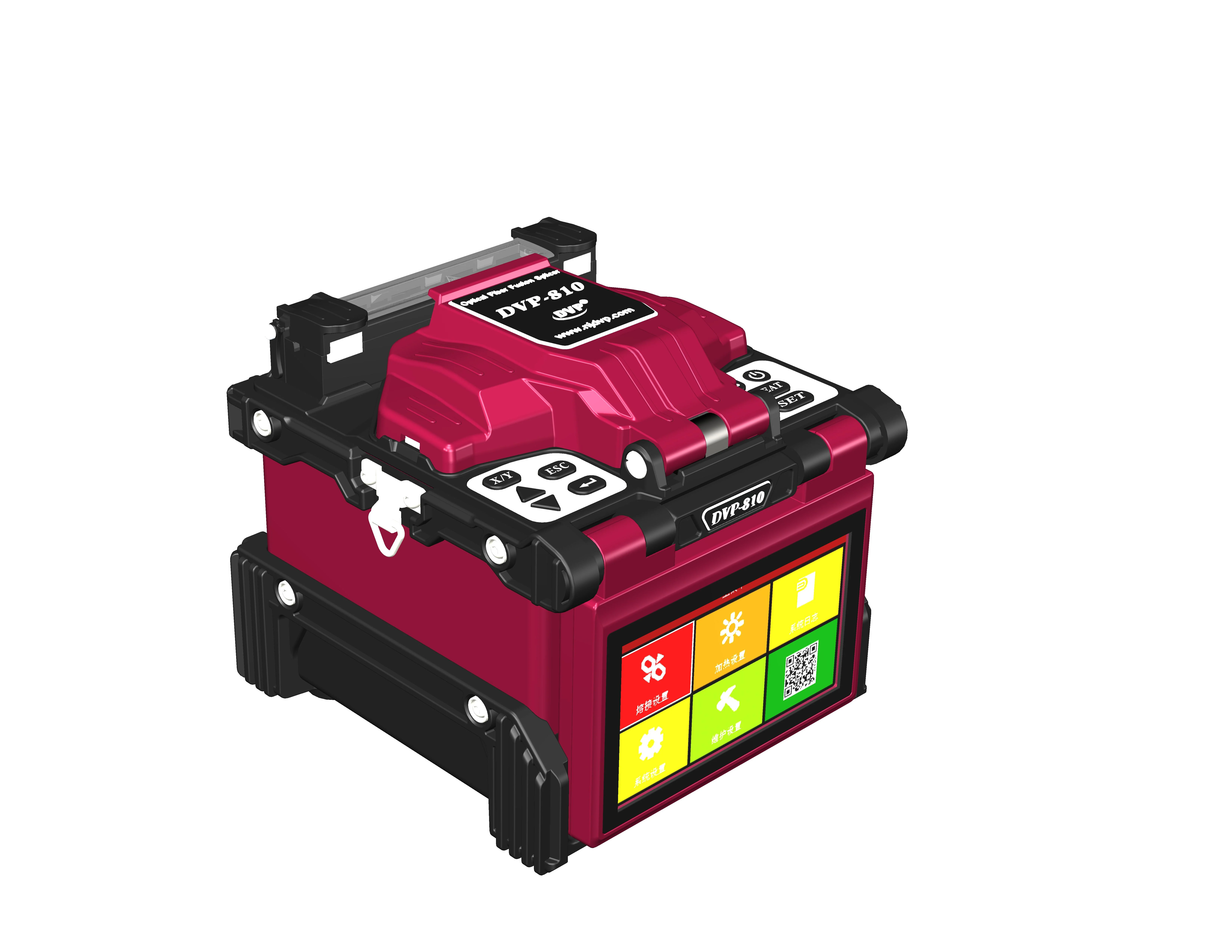 Multi Language Fiber Optic Welding Splicing Machine Fiber Splicing Machine Fusion Splicer DVP-810