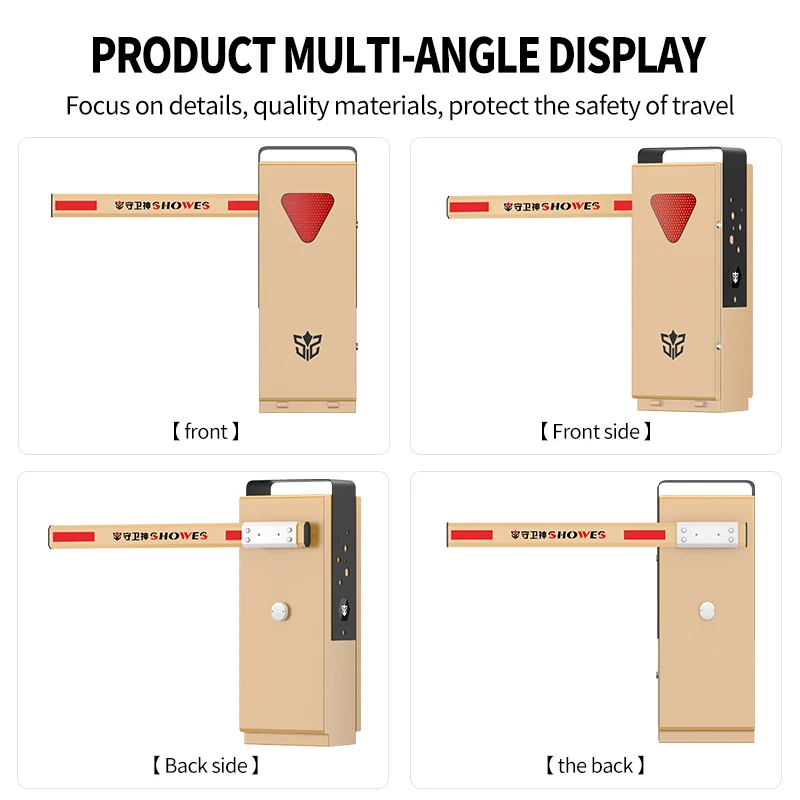 SWS high-end Parking Management System Automatic Parking Barrier Gate Boom Barrier Gate Automatic Parking Ticket System