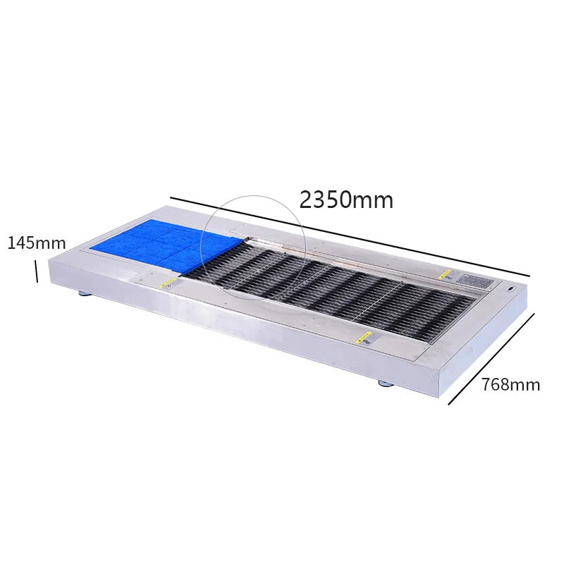 Fully Automatic Shoe Sole Cleaning Machine Dust Removal Machine Customized Factory Use Sole Cleaner with Handle