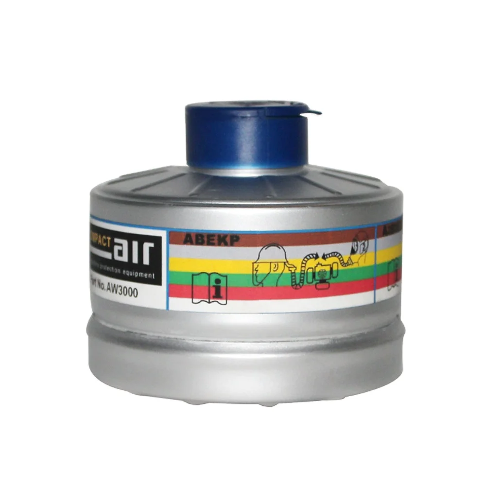 Factory Wholesale PLrice Custom Activated Carbon Gas Mask Filter Cartridges