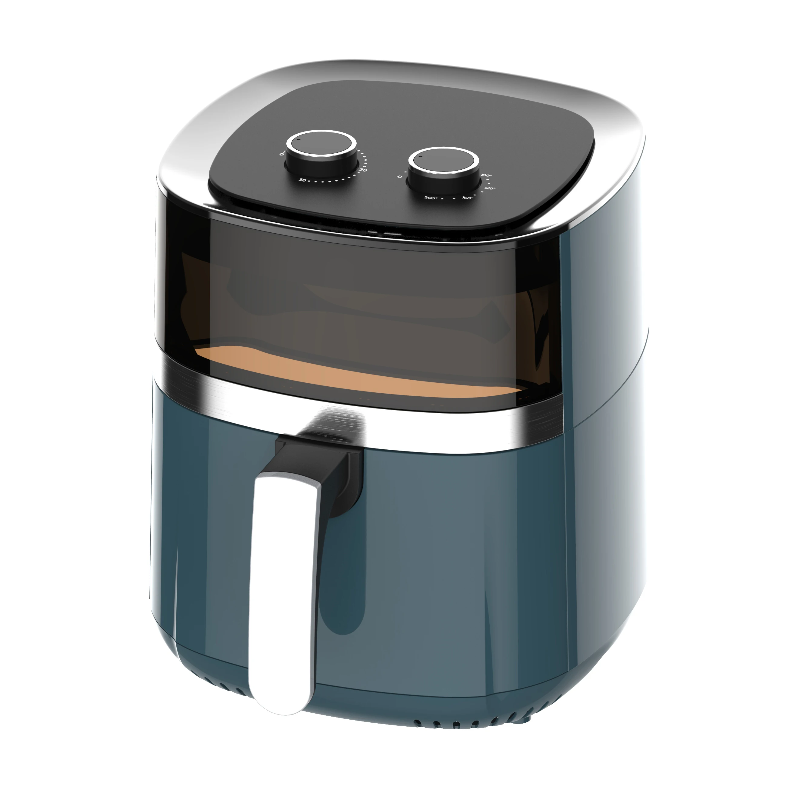 Hot Selling Cheap Air Fryer Non-stick Coating Mechanical Timing Observation Window Air Fryers Without Oil