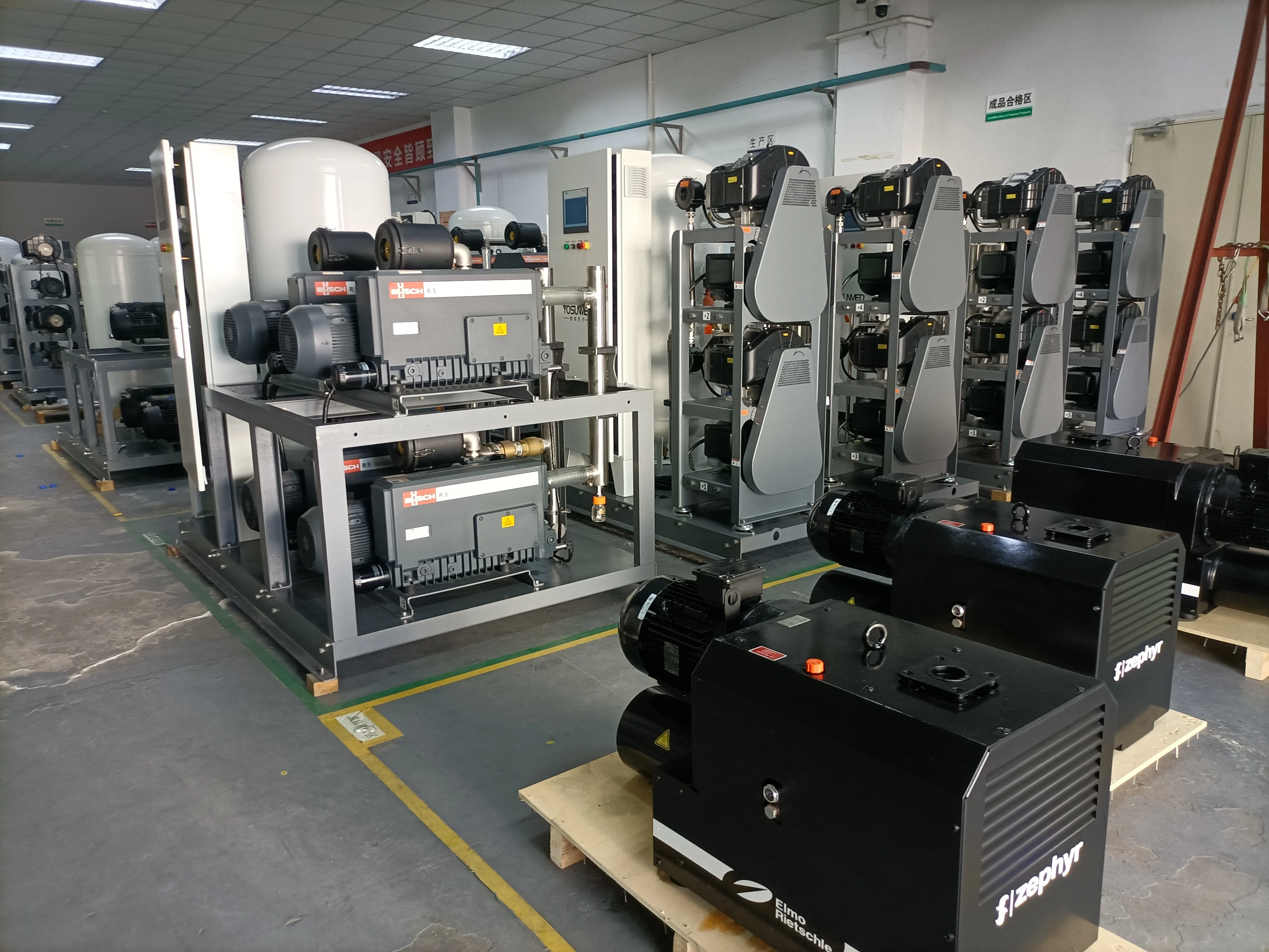 Medical Oil-lubricated Vacuum system rotary vane oil vacuum pump for Hospital