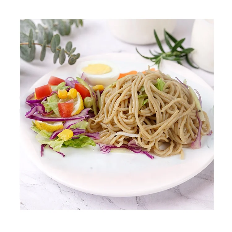 High Quality Whole Wheat Noodle Konjac Food Low Fat Height Protein Konjac Oat Noodles