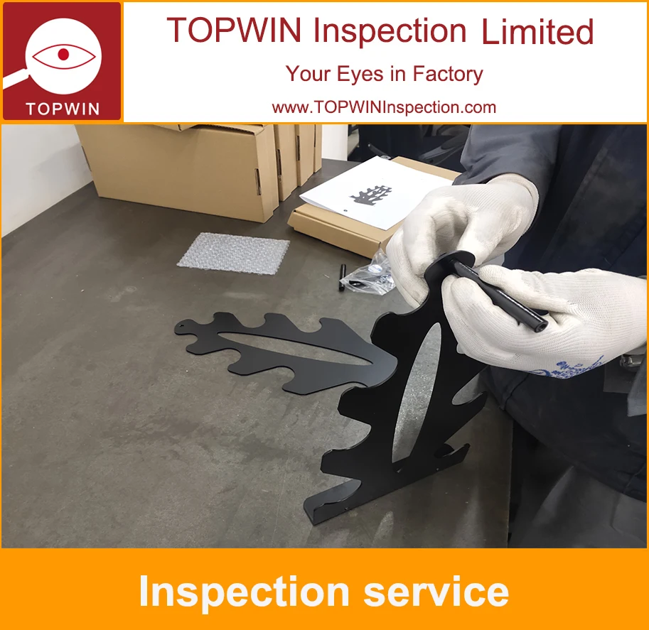 Third party quality inspection services / Compact Steel Dumbbell Rack Inspection Service